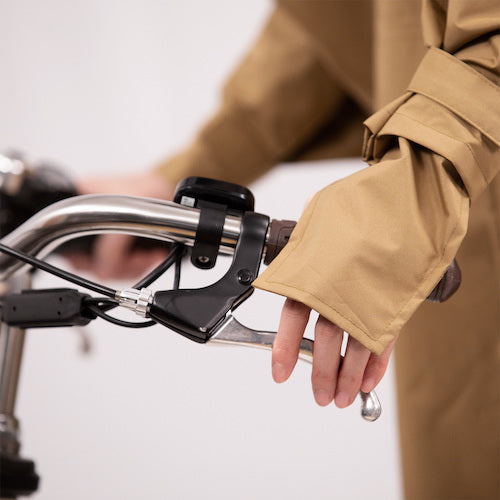 カジメイク　７４４１　サイクルモードハイポンチョ　ベーシュ　Ｆ　7441-04-F　1 着