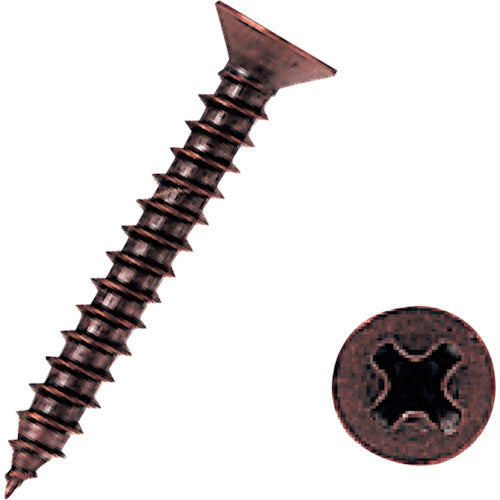 ＡＳＳＩＳＴ　タッピングビス７５−２５３Ｍ（Ｐ）　ブロンズ　３．５×２５　１０本入　75-253MP10　1 袋