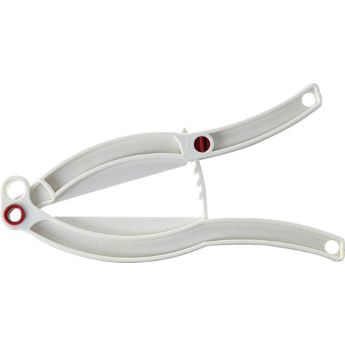 ＴＲＵＳＣＯ　フレコンバック用クリップ　１００ｍｍ　白　TGPA100-WH　1 個