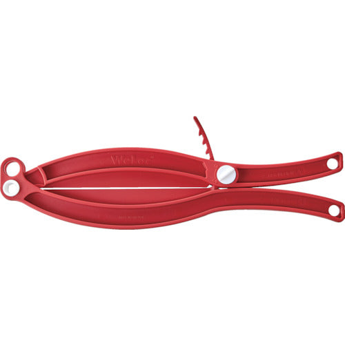 ＴＲＵＳＣＯ　フレコンバック用クリップ　１５０ｍｍ　赤　TGPA150-RD　1 個