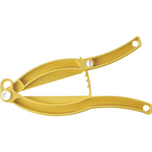 ＴＲＵＳＣＯ　フレコンバック用クリップ　１００ｍｍ　黄　TGPA100-YE　1 個