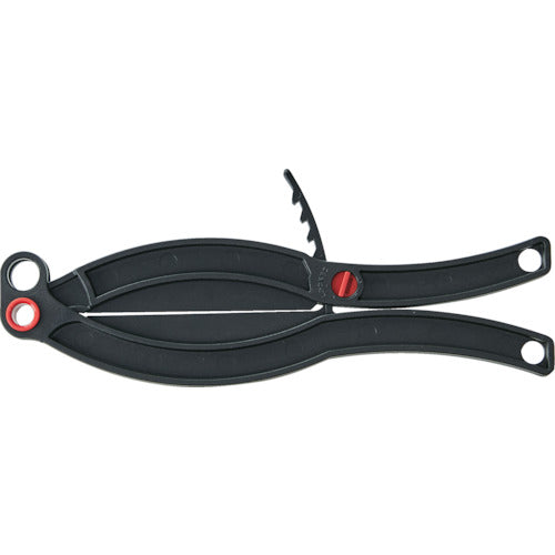 ＴＲＵＳＣＯ　フレコンバック用クリップ　１００ｍｍ　黒　TGPA100-BK　1 個