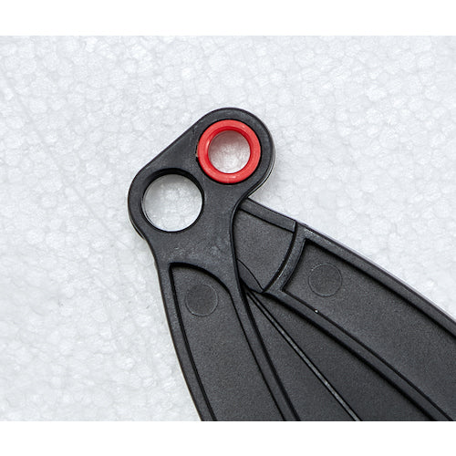 ＴＲＵＳＣＯ　フレコンバック用クリップ　１００ｍｍ　黒　TGPA100-BK　1 個