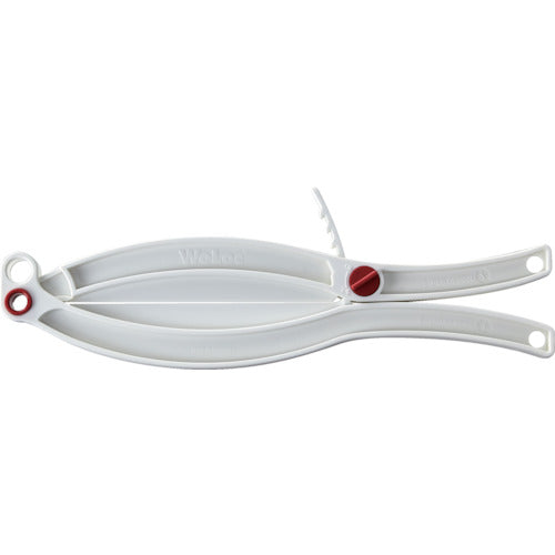 ＴＲＵＳＣＯ　フレコンバック用クリップ　１５０ｍｍ　白　TGPA150-WH　1 個