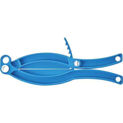 ＴＲＵＳＣＯ　フレコンバック用クリップ　１００ｍｍ　青　TGPA100-BL　1 個