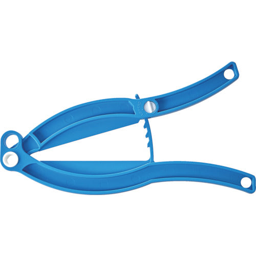 ＴＲＵＳＣＯ　フレコンバック用クリップ　１００ｍｍ　青　TGPA100-BL　1 個