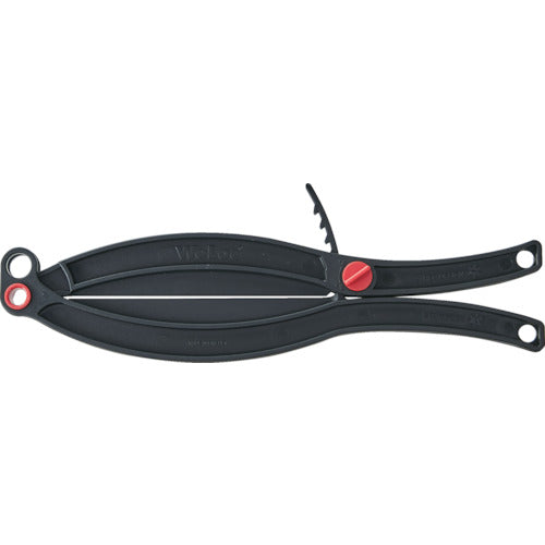 ＴＲＵＳＣＯ　フレコンバック用クリップ　１５０ｍｍ　黒　TGPA150-BK　1 個