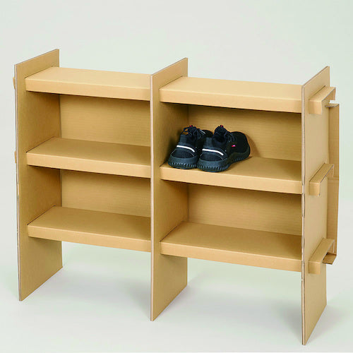 TRUSCO Cardboard Shoe Rack TNDS101NA 1 S