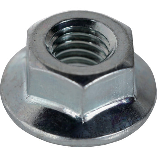 TRUSCO 플랜지 너트 세레이트 부착 3가백 M5(8×12) 330개입 헥사곤 팩 S094-0005 1 캔