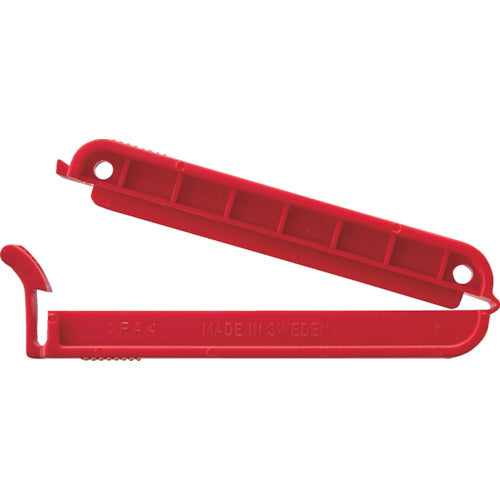 ＴＲＵＳＣＯ　袋留めクリップ　６Ｐ（白赤黄青緑黒）　TWC-70AS6P　1 PK