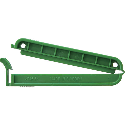 ＴＲＵＳＣＯ　袋留めクリップ　６Ｐ（白赤黄青緑黒）　TWC-70AS6P　1 PK