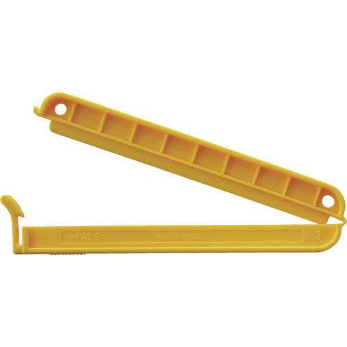 ＴＲＵＳＣＯ　袋留めクリップ　３Ｐ（白赤黄）　TWC-110WRY3P　1 PK