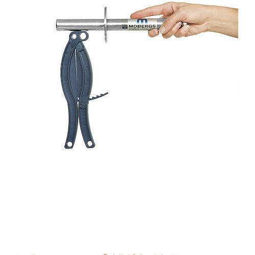 ＴＲＵＳＣＯ　強力グリップ袋留め　留め幅１００ｍｍ（Ｘ線金属検査・非破壊検査機器用）　TPOM100FD-DB　1 個