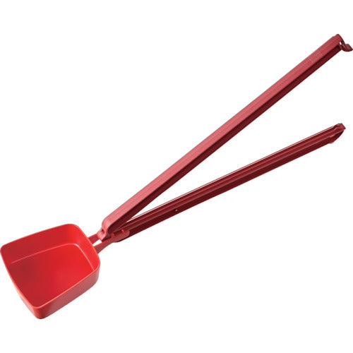 ＴＲＵＳＣＯ　袋留めクリップ（留め幅３２０ｍｍ・厚手袋用・スコップ付）　赤　TWSC320S-RD　1 個