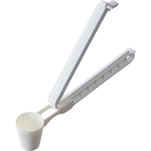 ＴＲＵＳＣＯ　袋留めクリップ（留め幅１１０ｍｍ・スプーン付）２本入　白　TWSC110SP-WH2P　1 PK