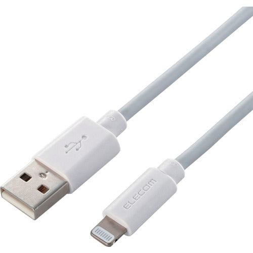 ELECOM Lightning Cable Standard 1.5m White MPA-UAL15WH 1 piece