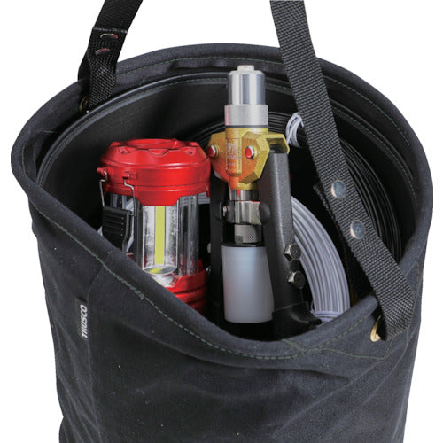 TRUSCO D-type Electrician Bucket W362XD300XH350 OD Color TADBD35-OD 1 pc