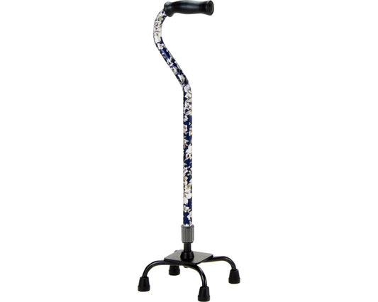 アルミ製4点支柱杖　50シリーズ / OT-501　青花柄　1 本