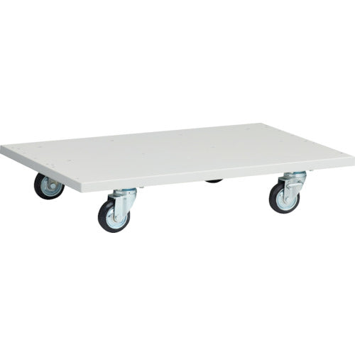 TRUSCO Panel Container Rack Dual-Use Caster Base White T-1200K-W 1 Unit