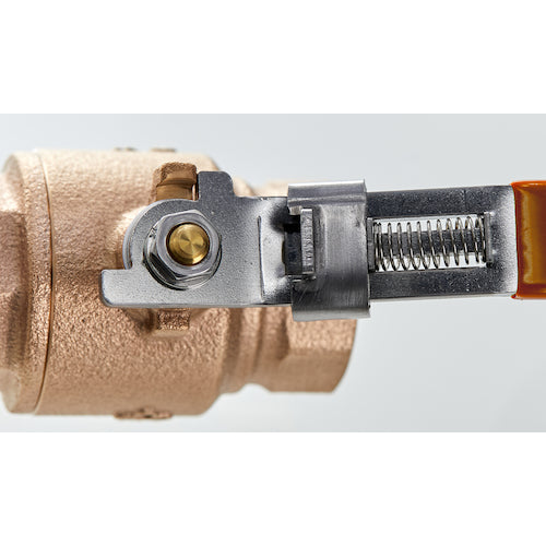 ＴＲＵＳＣＯ　ロック機構付きボールバルブ　フルボア（大流量）タイプ（４００型・青銅）１１／２　BAV-LSF40A　1 個