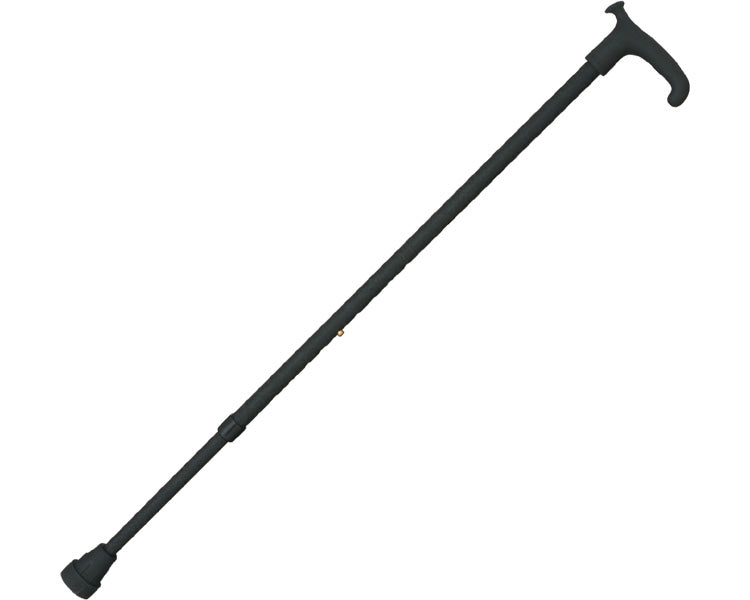 German-made rehabilitation walking stick OS / OS-15 Leather Black 1 piece