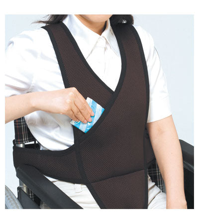 Wheelchair Belt / 4010 L Black 1 piece