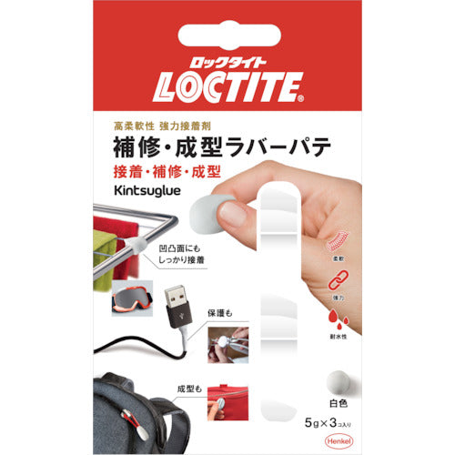 ＬＯＣＴＩＴＥ　キンツグルー　白色　５ｇ×３　KTW-503　1 PK