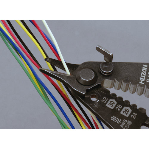 ＨＯＺＡＮ　ワイヤーストリッパー　より線用　P-978　1 丁