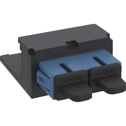 PANDUIT Fiber Optic SC Adapter Module Duplex OS1/OS2 CMDBUSCZBL CMDBUSCZBL 1 pc