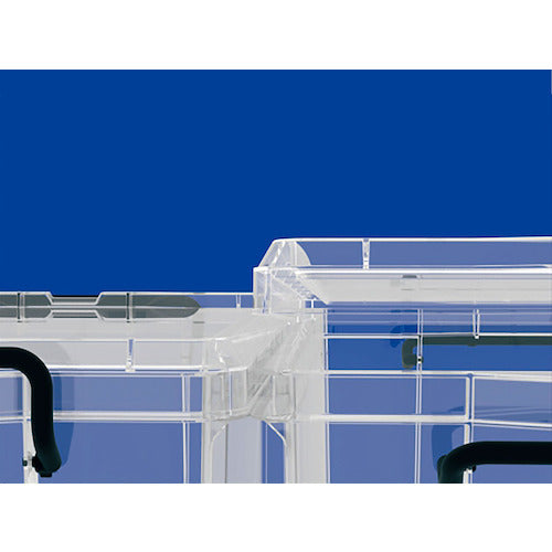 Ｅ−ＣＯＮ　透明フタ付きボックス　２０４１５０　エコンボックス＃５０Ｈセット【４２．５Ｌ、７０２×４１４×２０７】　20415001TMBK901　1 個