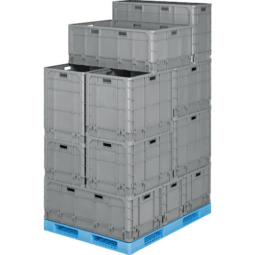 Sanko Large Lightweight Container 213541 Kumicon J5115L Light Gray 21351401GL802 1 pc