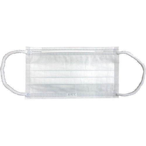 川西　超やわらか耳ゴム三層式プレミアムマスク５０枚入　7133W　1 箱