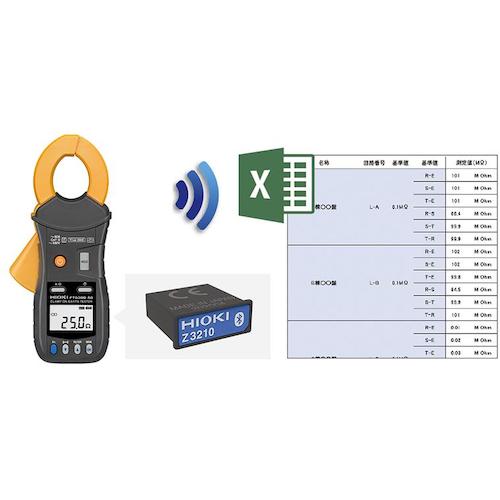 HIOKI Clamp Earth Resistance Tester Wireless Set FT6380-90 FT6380-90 1 unit