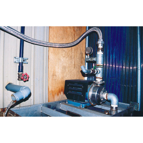 NFK 라이트 유니온식(메탈 터치 무용접식) 플렉시블 호스 수컷×수컷형 피팅 SS400 10A×1000L NK-3400MM/SS400-10A-1000L 1개