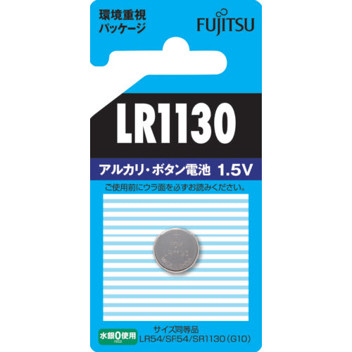 ＦＤＫ　アルカリボタン電池　１．５Ｖ　ＬＲ１１３０Ｃ（ＬＲ５４）／１個パック　セパレートブリスター　LR1130C(B)N　1 PK