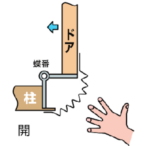 ＣＡＲ−ＢＯＹ　ゆびストッパー４０ｃｍ　ブラウン　YS-04　1 袋