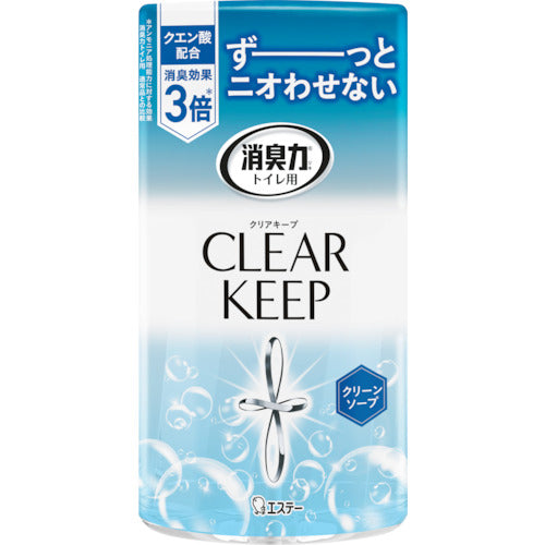 エステー　トイレの消臭力　ＣＬＥＡＲ　ＫＥＥＰ　クリーンソープ　ST13052　1 個