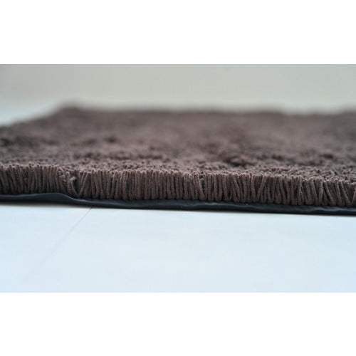 오카 업무용 목욕 매트 건도 양호 Ag+ 90×120cm 브라운 66387 1장