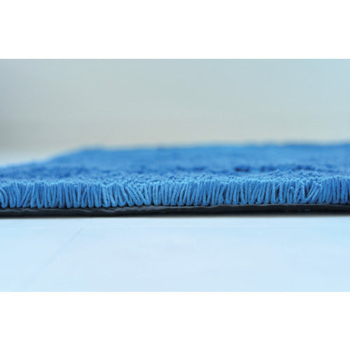 オカ　業務用バスマット乾度良好Ａｇ＋　９０×１２０ｃｍ　ブルー　66397　1 枚