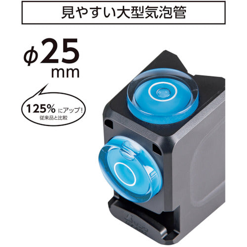 Shinwa Mini Level Revo Cube Type for Pole 76064 1 pc