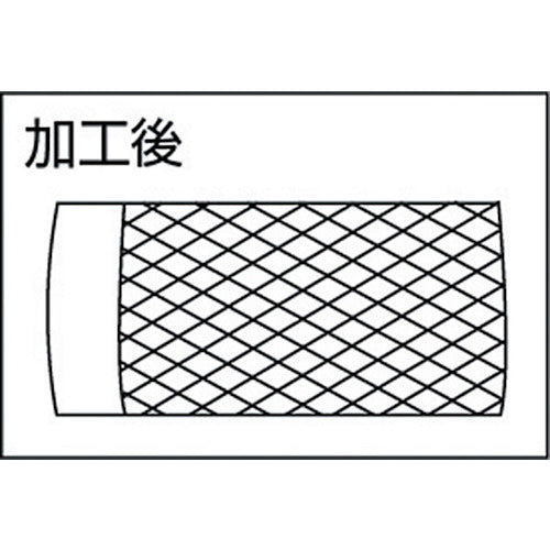 スーパー　当社規格転造ローレット駒（アヤ目用）　細目（２コ１組）　外径１９．２ｍｍ　KN30FRL　1 組