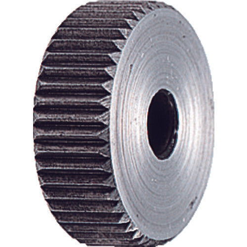 スーパー　国内標準ローレット駒　平目　荒目　１インチ当りの山数：１４　外径Ａ：１９．２　KNSF14　1 個