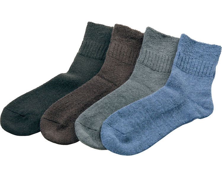 Fluffy socks L / 9048 Grey 1 pair