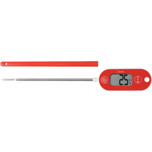 Dretec Waterproof Cooking Thermometer Red O-280RDHA 1 piece