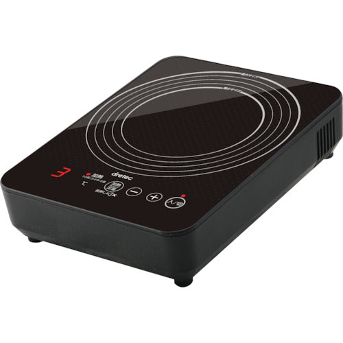 Dretec IH Cooker Pico Black DI-223BK 1 unit
