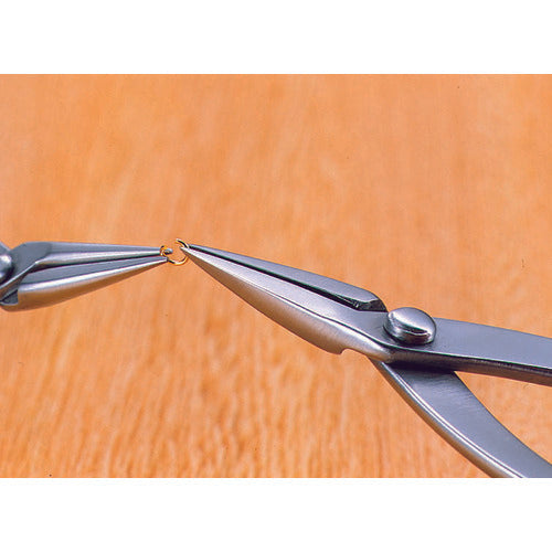 TRUSCO Stainless Steel Pliers, Single Round Type, 120mm, TY-120K, 1 Piece