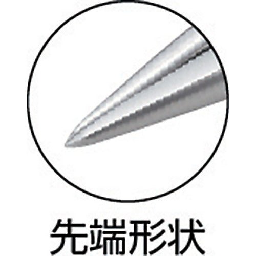 TRUSCO Stainless Steel Pliers, Single Round Type, 150mm, TY-150K, 1 Piece