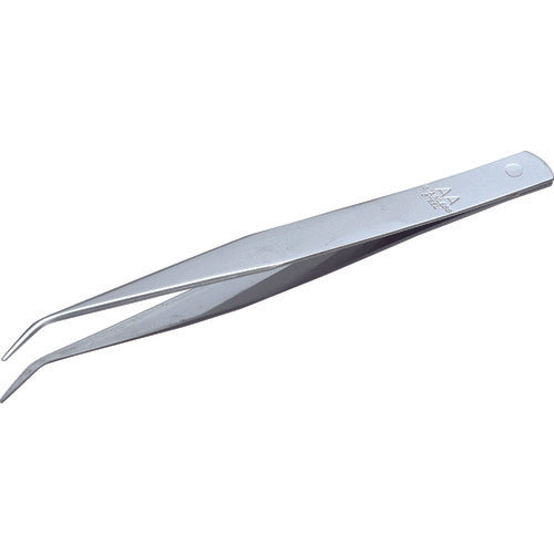 TRUSCO Stainless Steel Tweezers 125mm Curved Tip TSP-26 1 pc