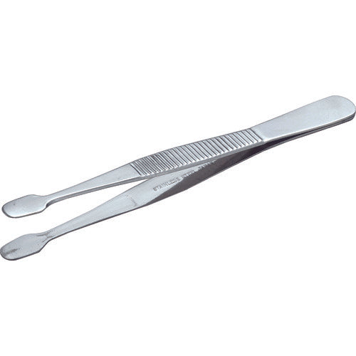 TRUSCO Stainless Steel Tweezers 120mm for Stamps TSP-32 1 pc