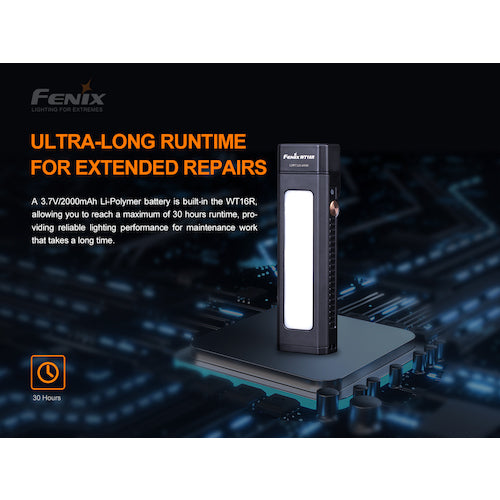 FENIX 충전식 LED 워크라이트 WT16R WT16R 1개